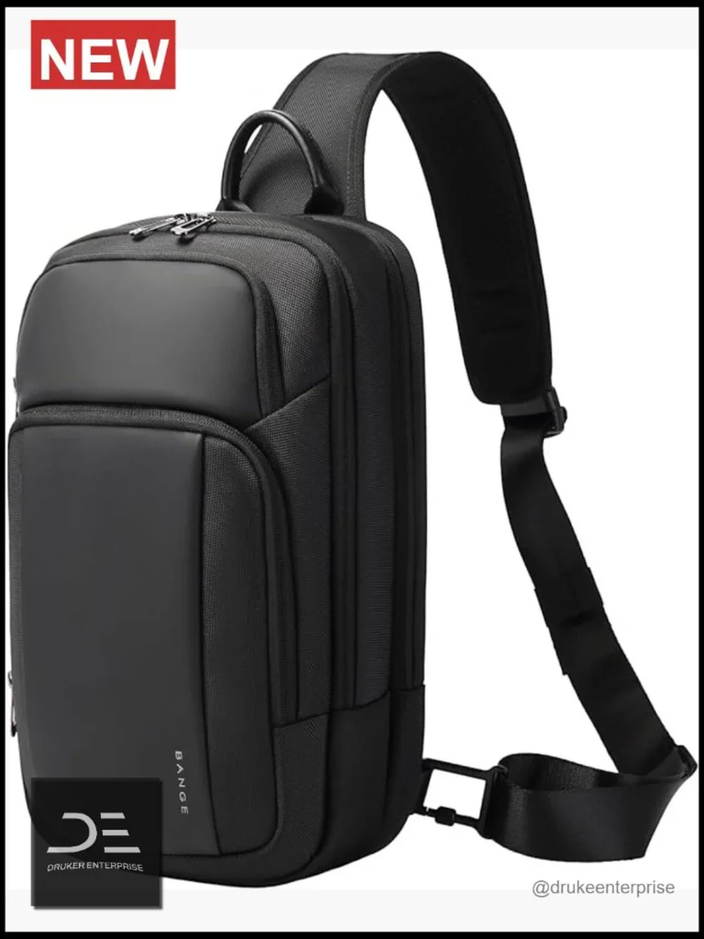 Waterproof Sling Bag with Tablet Compartment Crossbody Backpack